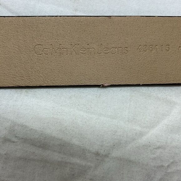 CALVIN KLEIN DRESS BELT MENS FTL-07-239 - Picture 5 of 5